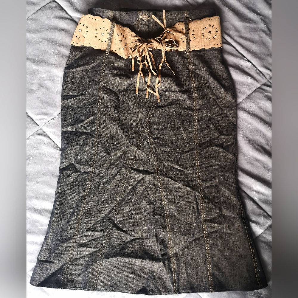 JUS D'ORANGE PARIS DENIM SKIRT